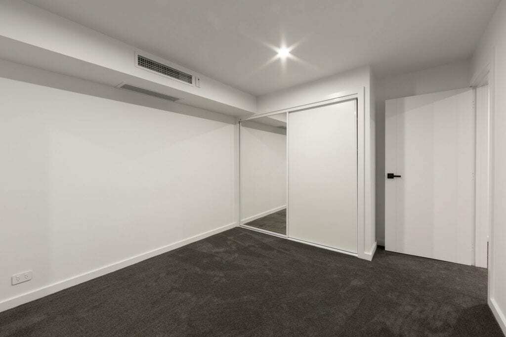 Homes by Howe, new build, Denman, room, grey carpet and white walls