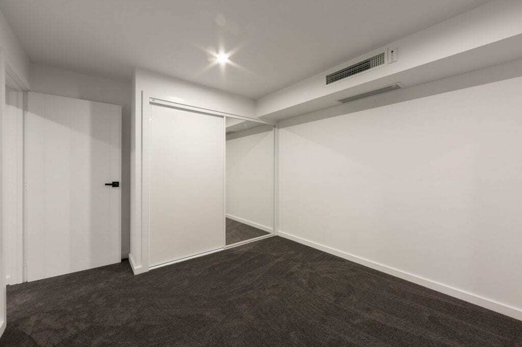 Homes by Howe, new build, Denman, room, grey carpet and white walls