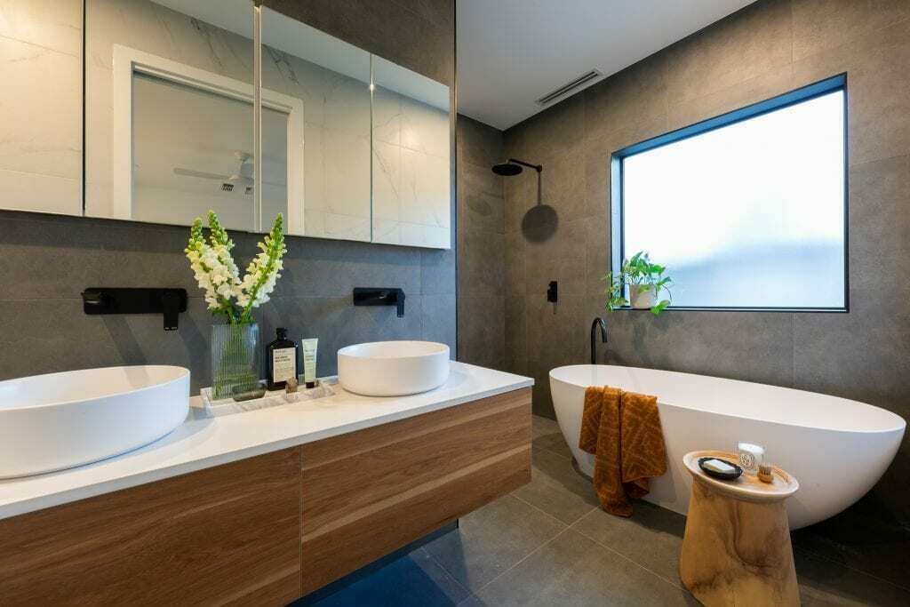 Homes by Howe, knock down rebuild, Weston, bathroom
