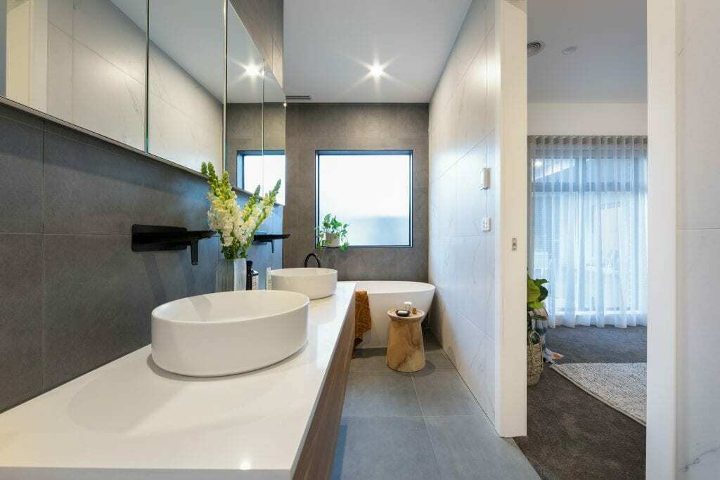 Homes by Howe, knock down rebuild, Weston, bathroom