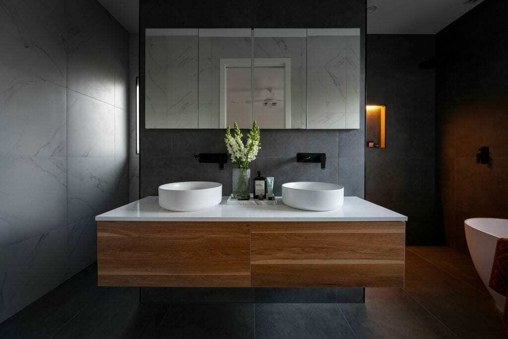 Homes by Howe, knock down rebuild, Weston, bathroom