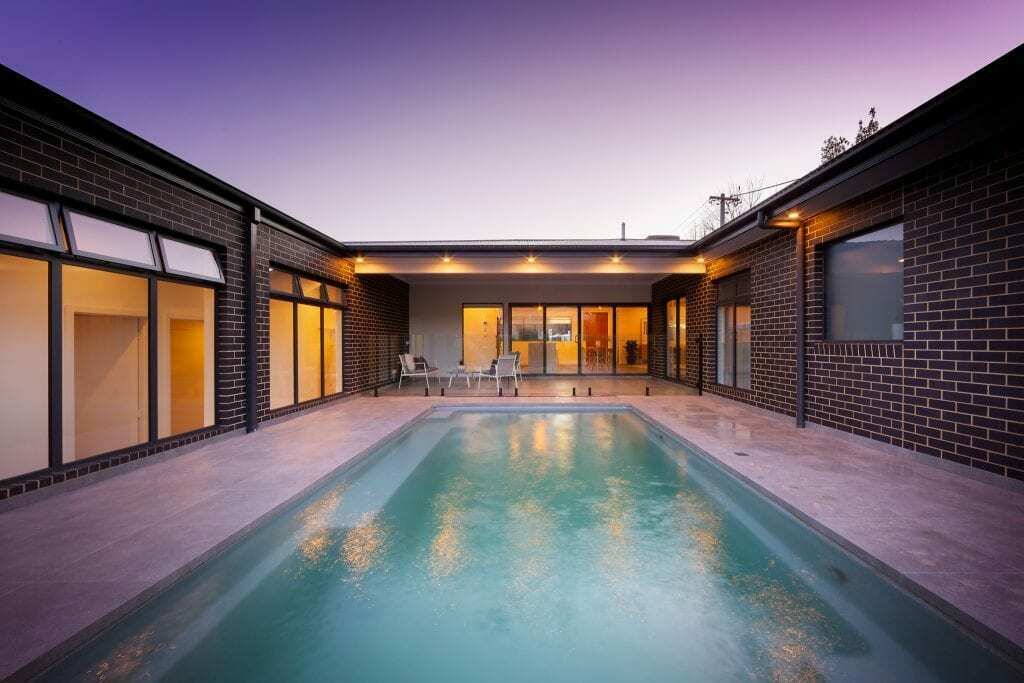 Homes by Howe, knock down rebuild, Weston, pool