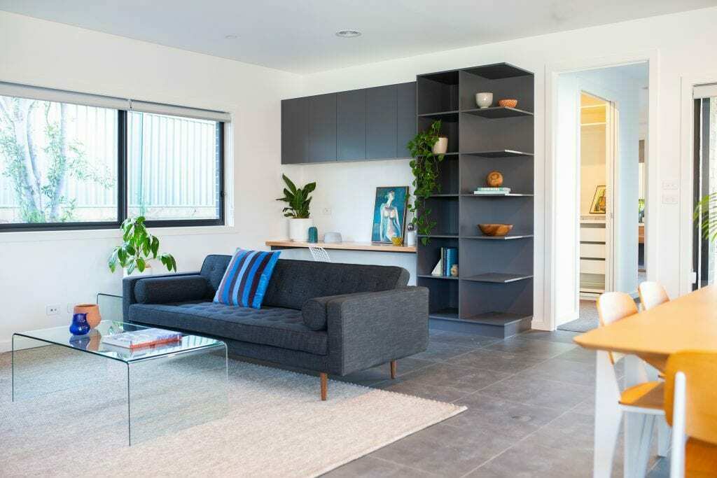 Homes by Howe, knock down rebuild, Weston, living room