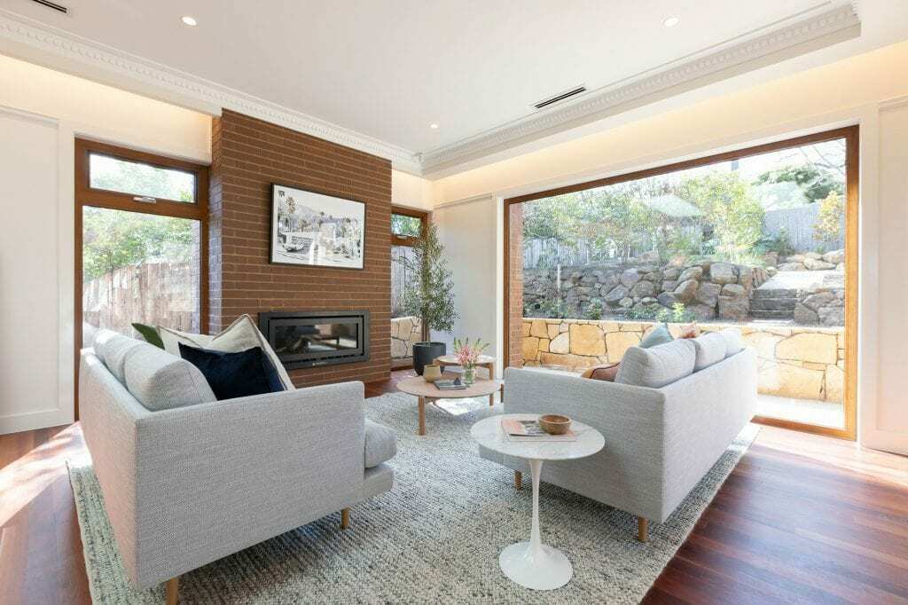 Homes by Howe Canberra builder – Governor Generals' renovation extension – lounge room