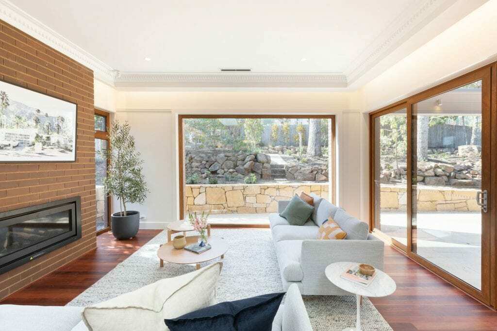Homes by Howe Canberra builder – Governor Generals' renovation extension – lounge room