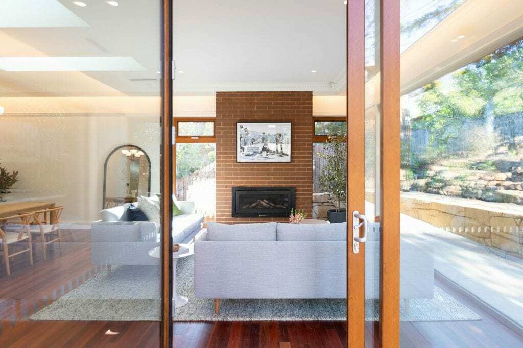 Homes by Howe Canberra builder – Governor Generals' renovation extension – lounge room