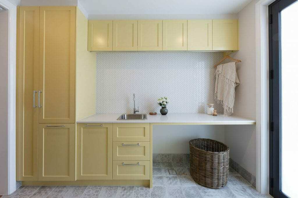 Homes by Howe, knock down rebuild, Weetangera, laundry