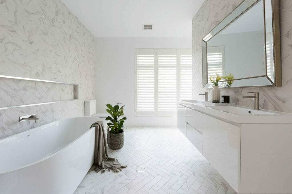 Homes by Howe, knock down rebuild, Weetangera, bathroom