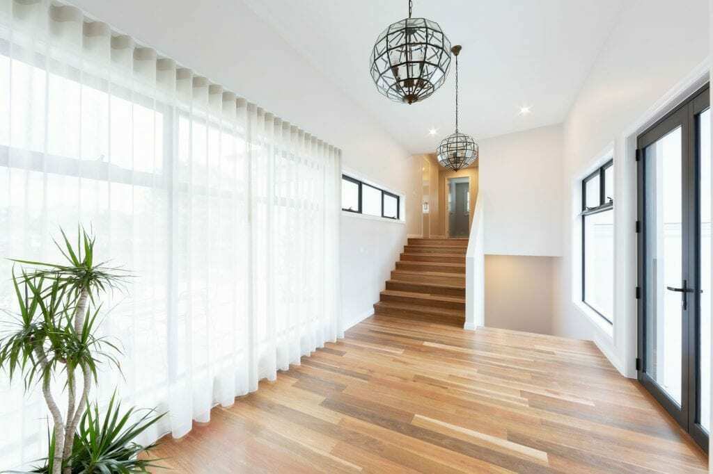 Homes by Howe, knock down rebuild, Weetangera, hallway