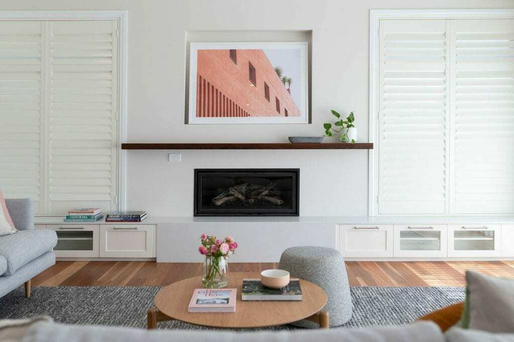 Homes by Howe, knock down rebuild, Weetangera, Living room