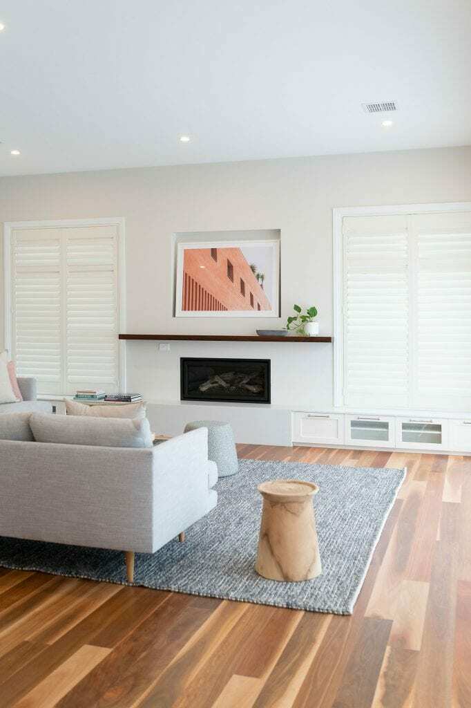 Homes by Howe, knock down rebuild, Weetangera, living room