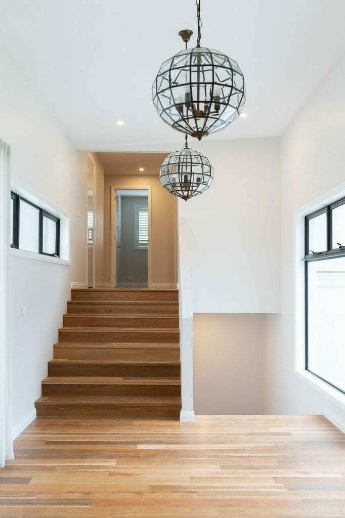 Homes by Howe, knock down rebuild, Weetangera, hallway