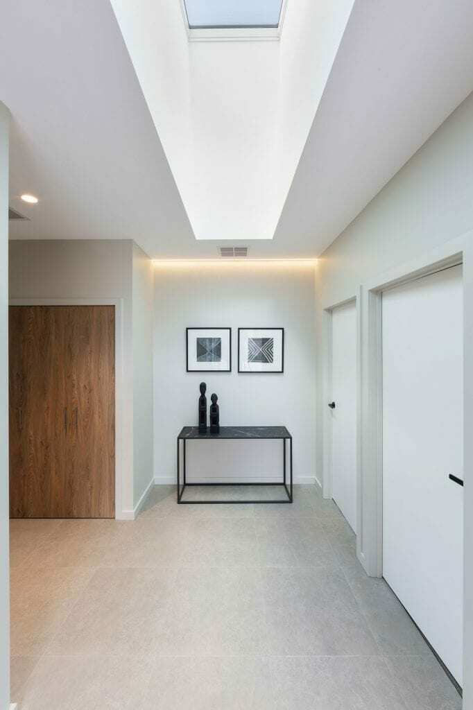 Homes by Howe, knock down rebuild, Watson, entranceway
