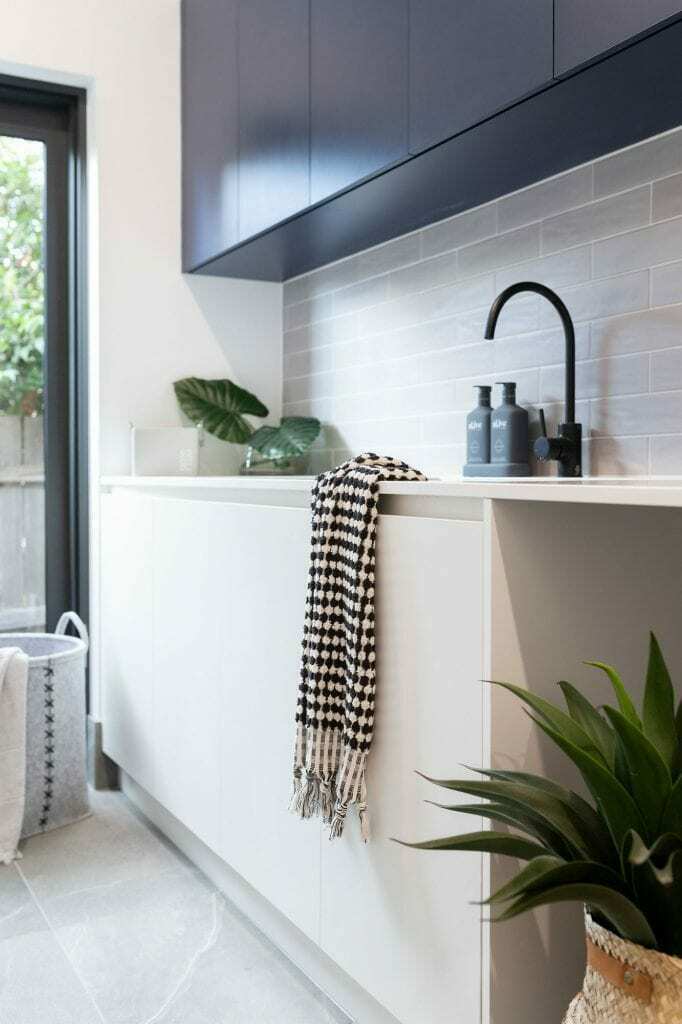 Homes by Howe, knock down rebuild, Deakin, laundry