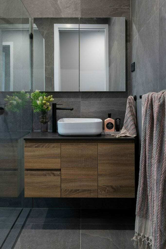Homes by Howe, knock down rebuild, Deakin, bathroom