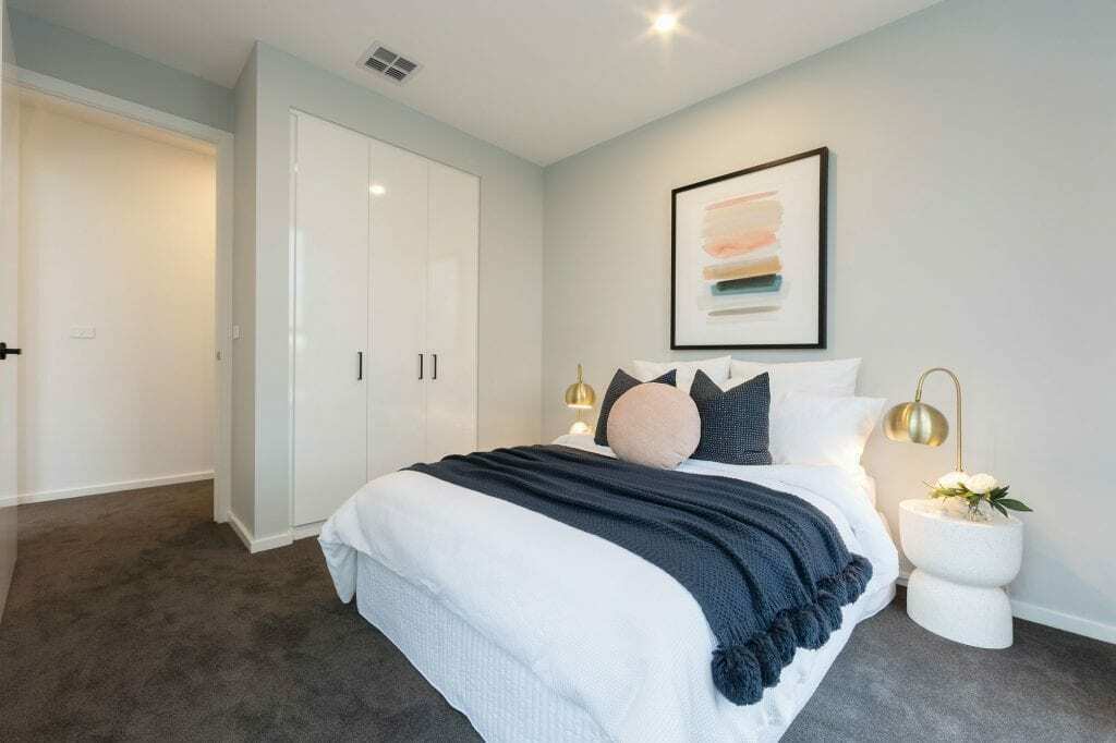 Homes by Howe, knock down rebuild, Red Hill, bedroom