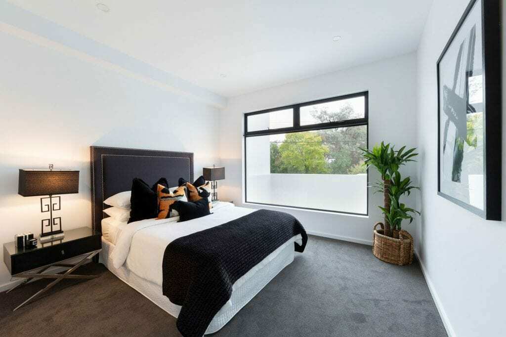 Homes by Howe, knock down rebuild, Red Hill, bedroom