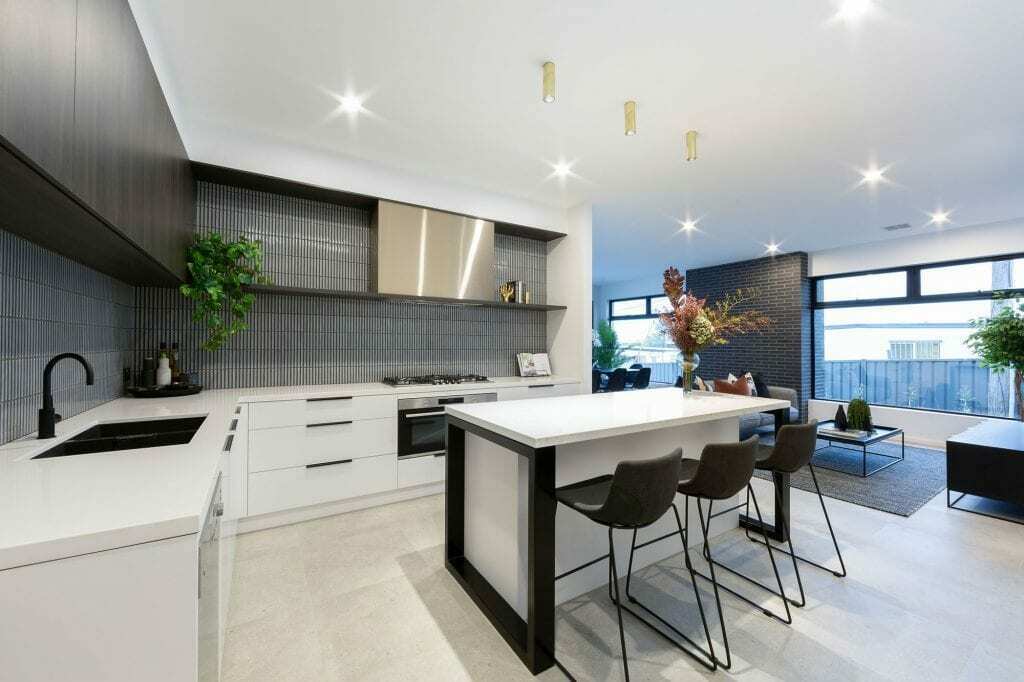 Homes by Howe, knock down rebuild, Red Hill, kitchen