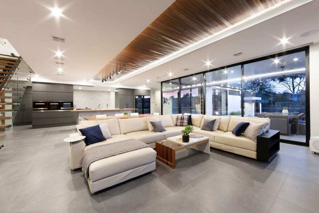 Homes by Howe, knock down rebuild, Griffith, open plan living