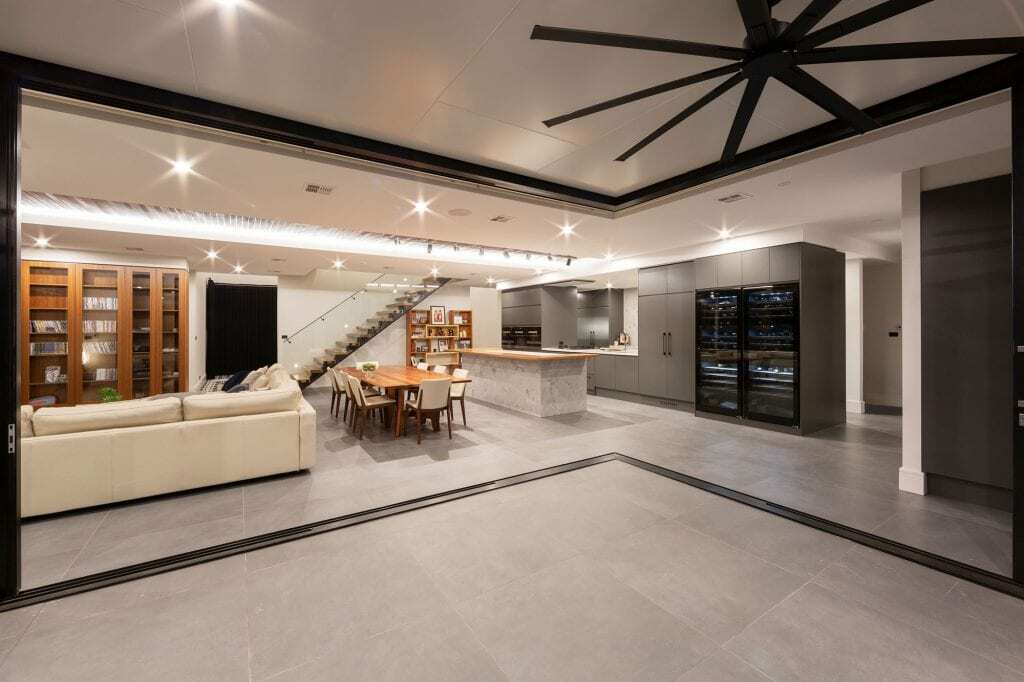 Homes by Howe, knock down rebuild, Griffith, open plan living
