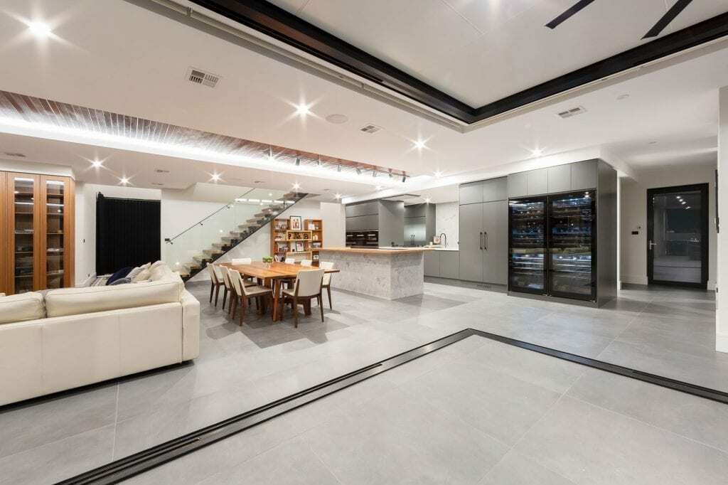 Homes by Howe, knock down rebuild, Griffith, open plan living