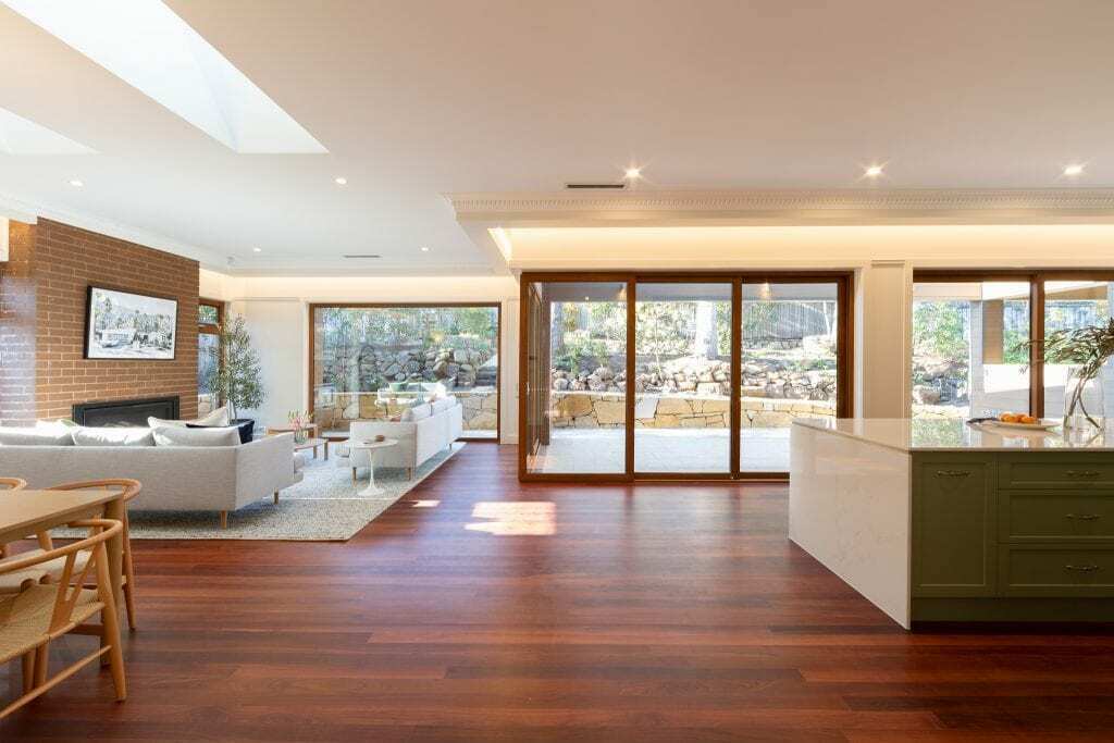 Homes by Howe Canberra builder – Governor Generals' renovation extension – Family room
