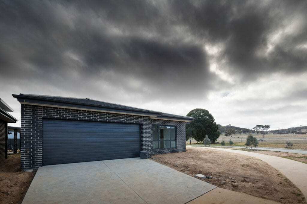 Homes by Howe, new build, Throsby, exterior garage