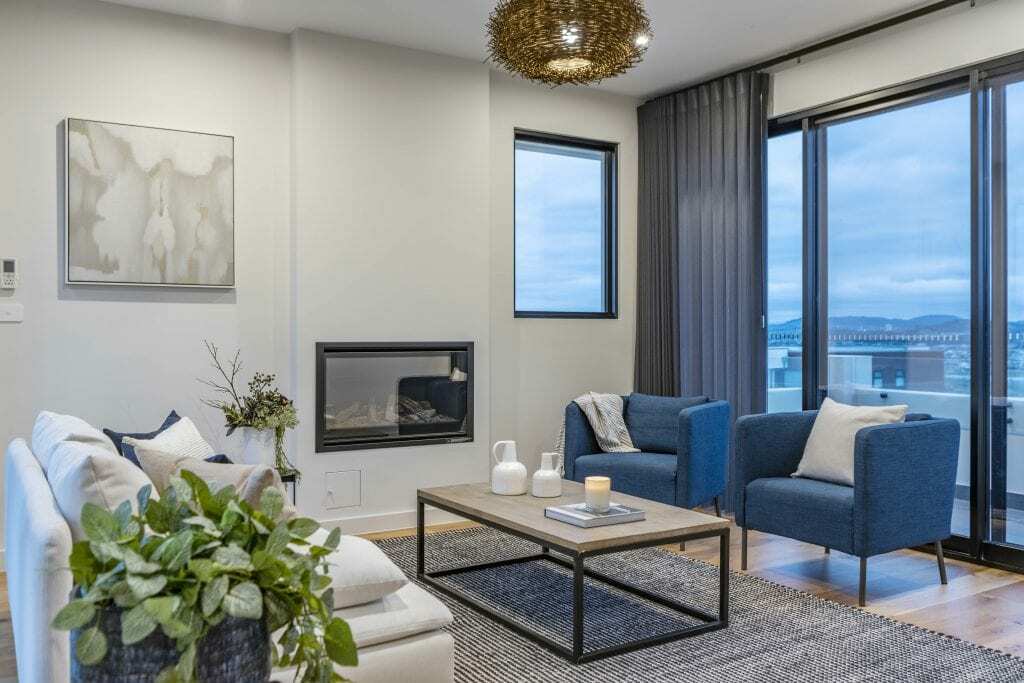 Homes by Howe, new build, Denman, living room