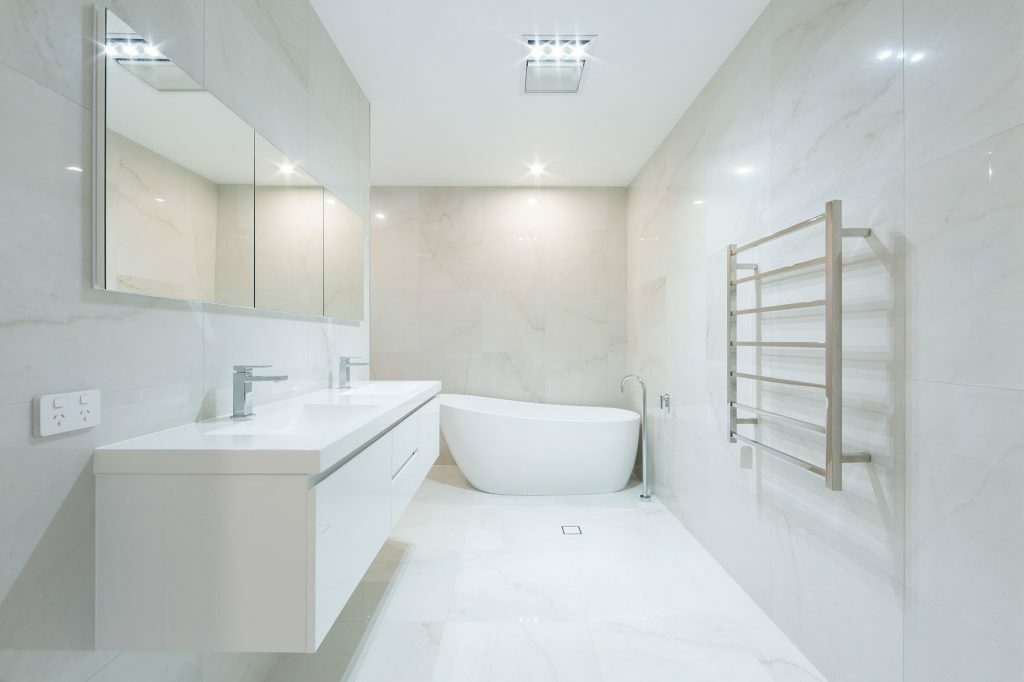 Homes by Howe, knock down rebuild, Deakin, bathroom