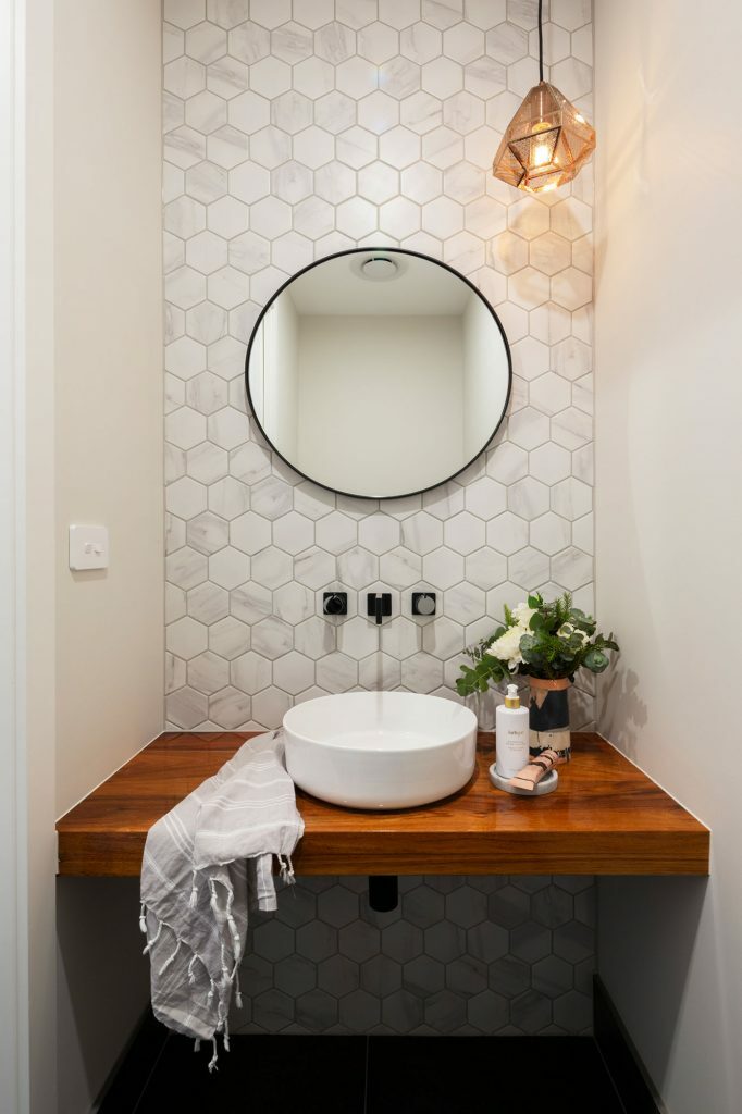 Homes by Howe, knock down rebuild, Downer, bathroom